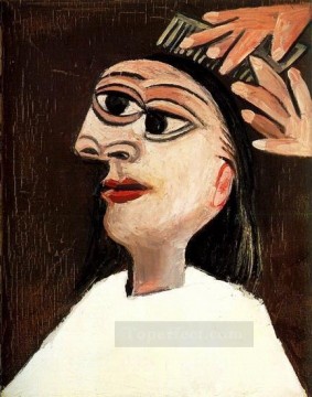  style Works - The hairstyle 1938 cubism Pablo Picasso